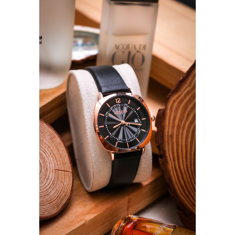 Đồng Hồ Nữ JA-1190 Julius Hàn Quốc lịch ngày