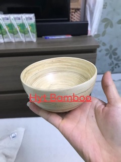 Chén tre 10cm đựng tinh dầu dành cho Spa