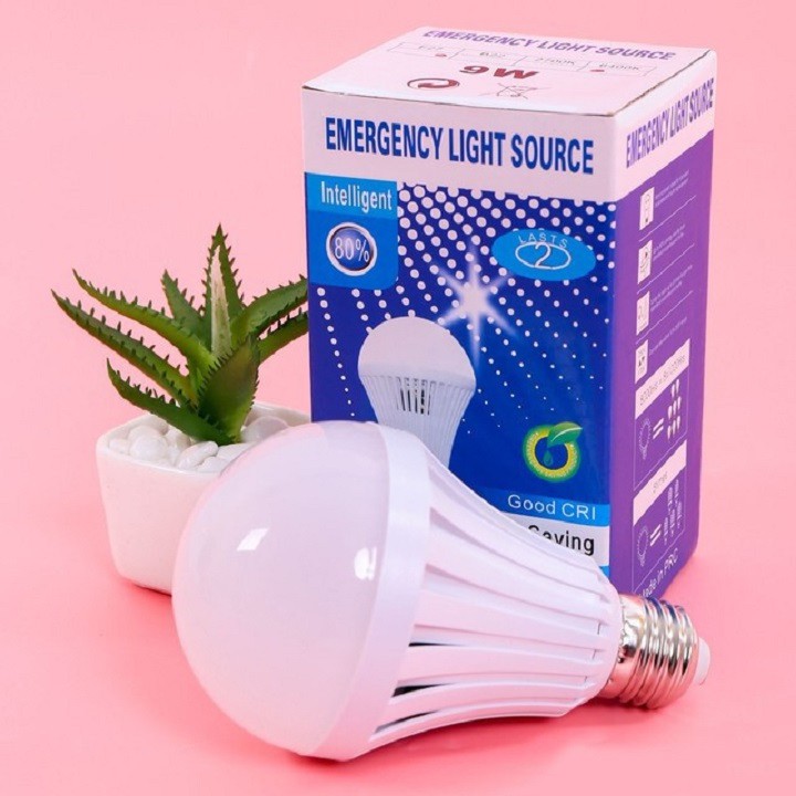 Bóng đèn Led Bulb tích điện thông minh Intelligent 12W freeship