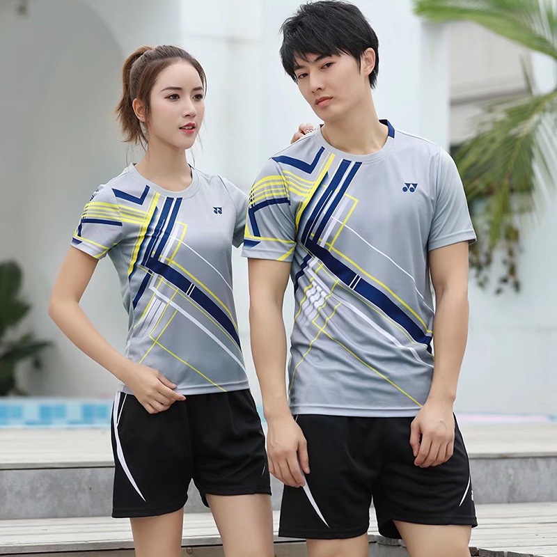 Bộ Đồ Thể Thao Tay Ngắn Yonex Mau Khô Thời Trang Mùa Hè Cho Nam Và Nữ
