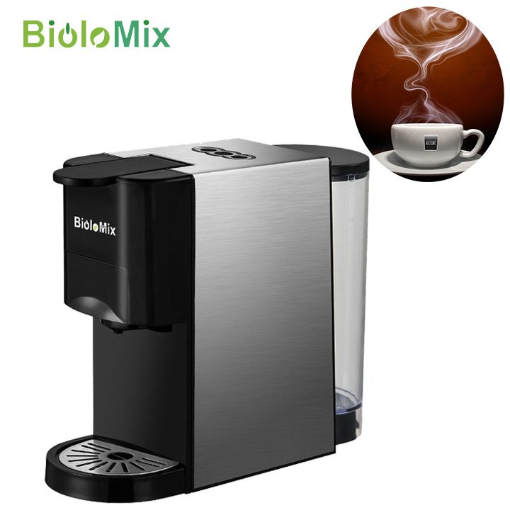 Máy pha cà phê 3 trong 1 BioloMix BK-513 (có thể pha viên nén và bột)