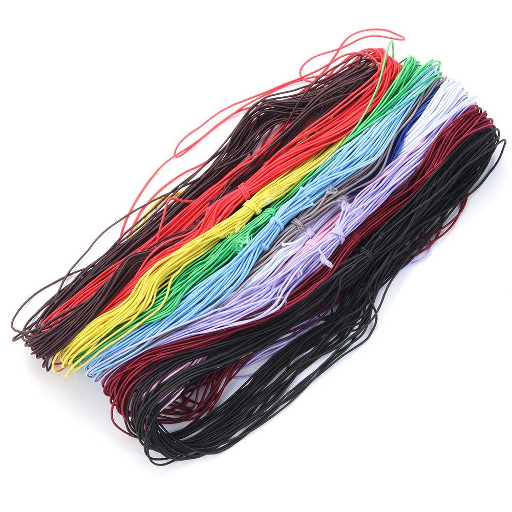 Cuộn Dây Ruy Băng Co Giãn 1mm 20Yards Dùng Làm Đồ Trang Sức