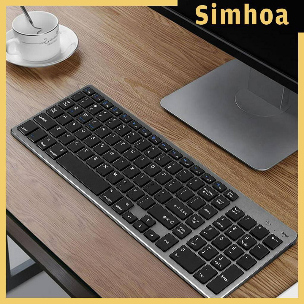 Bàn PhíM Bluetooth Không Dây Cho Windows iOS Android Laptop