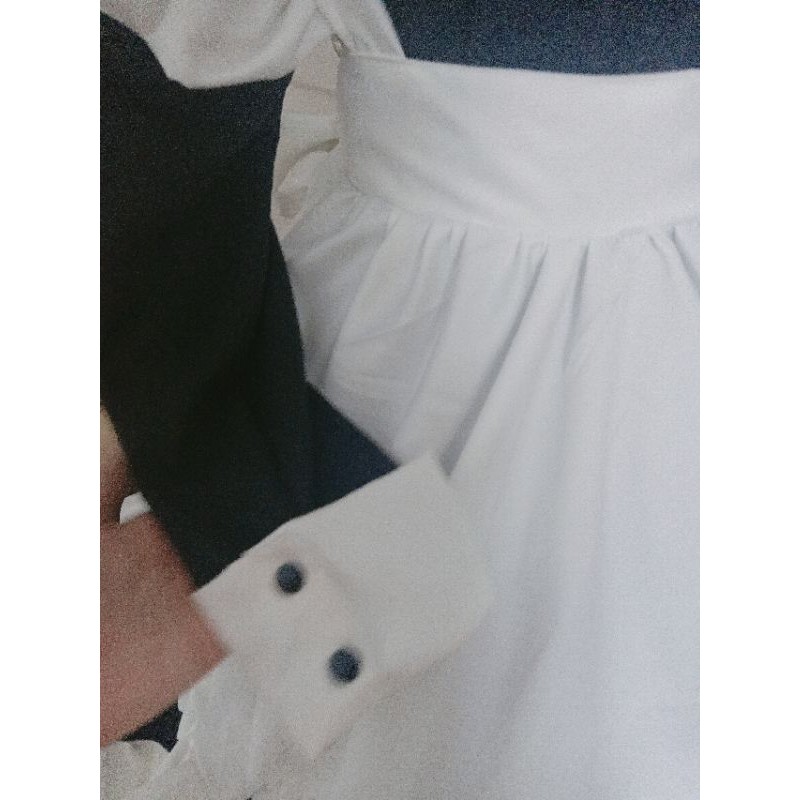 Trang phục hầu gái maid tay dài váy ngắn
