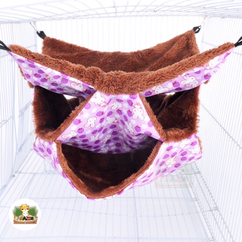 Nhà ngủ vải giữ ấm dành cho sóc &amp; Hamster