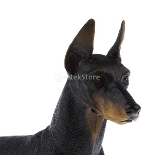 Đồ chơi mô hình nhân vật doberman
