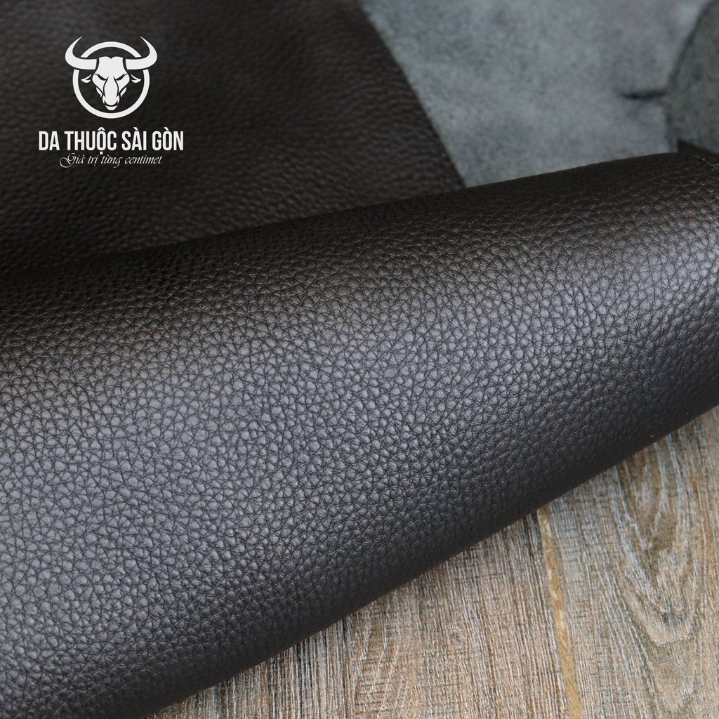 10 Pia da Sago màu đen thương hiệu Da Thuộc Sài Gòn - Da làm túi xách