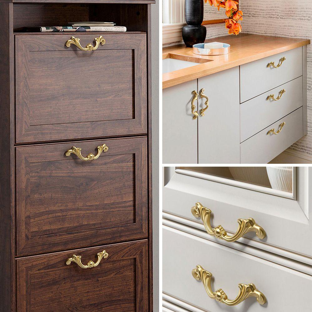 LAKAMIER Tay Nắm Cửa Tủ Bếp Phong Cách Vintage