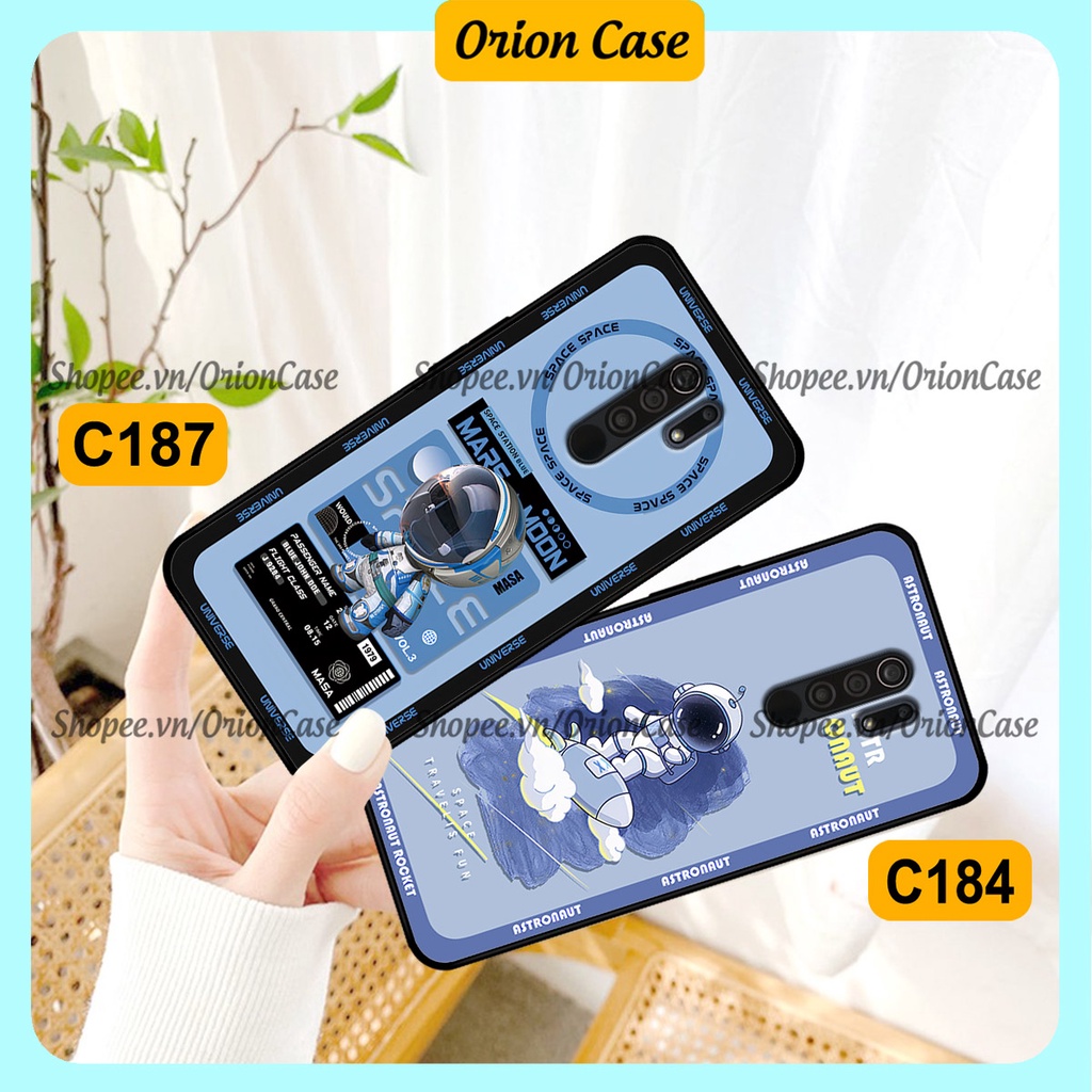 Ốp Xiaomi Redmi 9 in hình astronaut pro nasa, moutain cá tính.ốp lưng chống sốc.