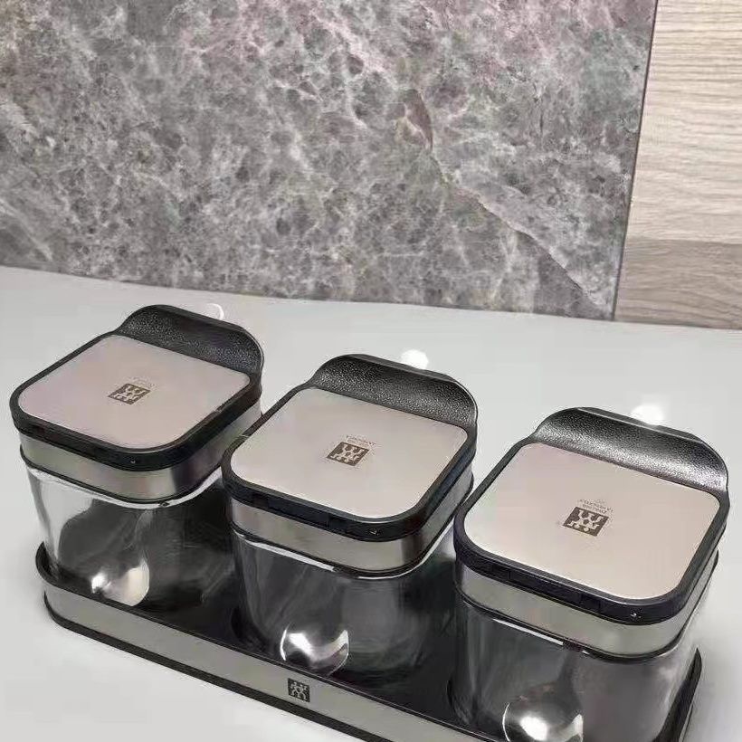 Bộ Bảy Hũ Đựng Gia Vị Ba Tầng Chất Lượng Cao Của Đức