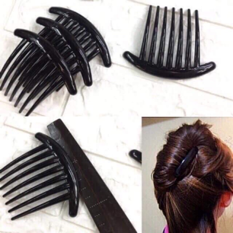 Xược búi tóc tiếp viên hàng không - búi tóc kiểu Pháp French Twist