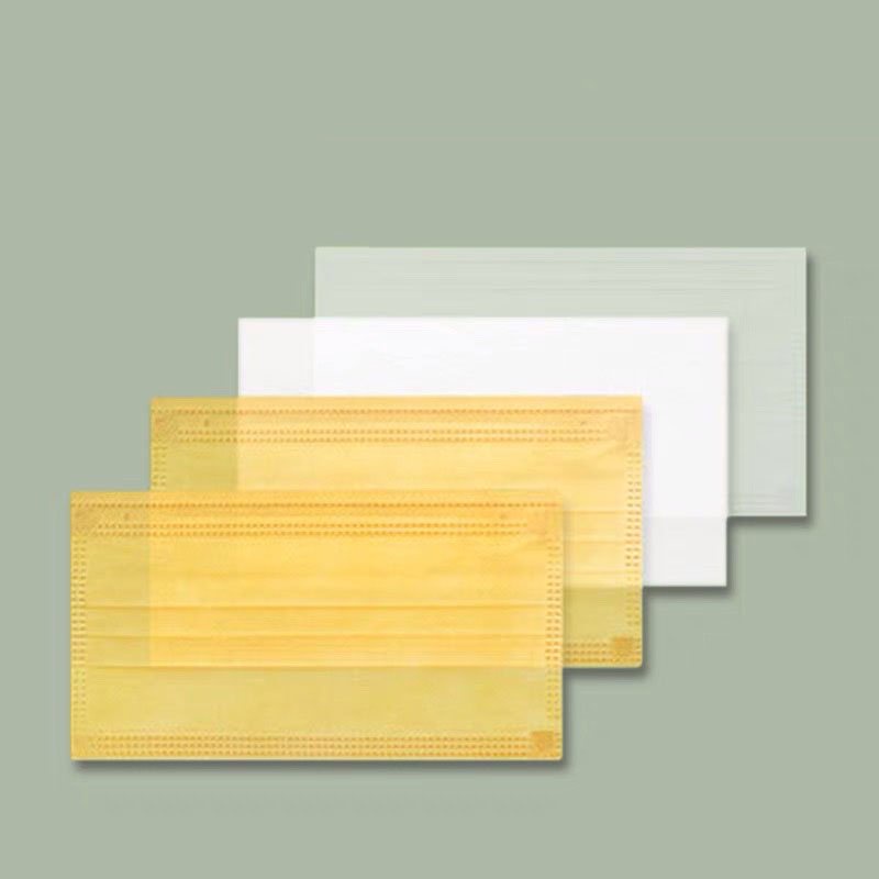 Khẩu trang Thái Lan 5 màu Morandi phong cách Nhật Bản, phụ kiện thời trang phong cách Nhật Bản,đóng gói 10 cái/bịch