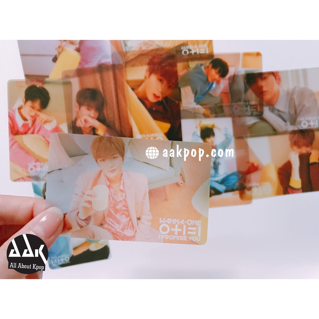 [Wanna-One] Card trong suốt W1