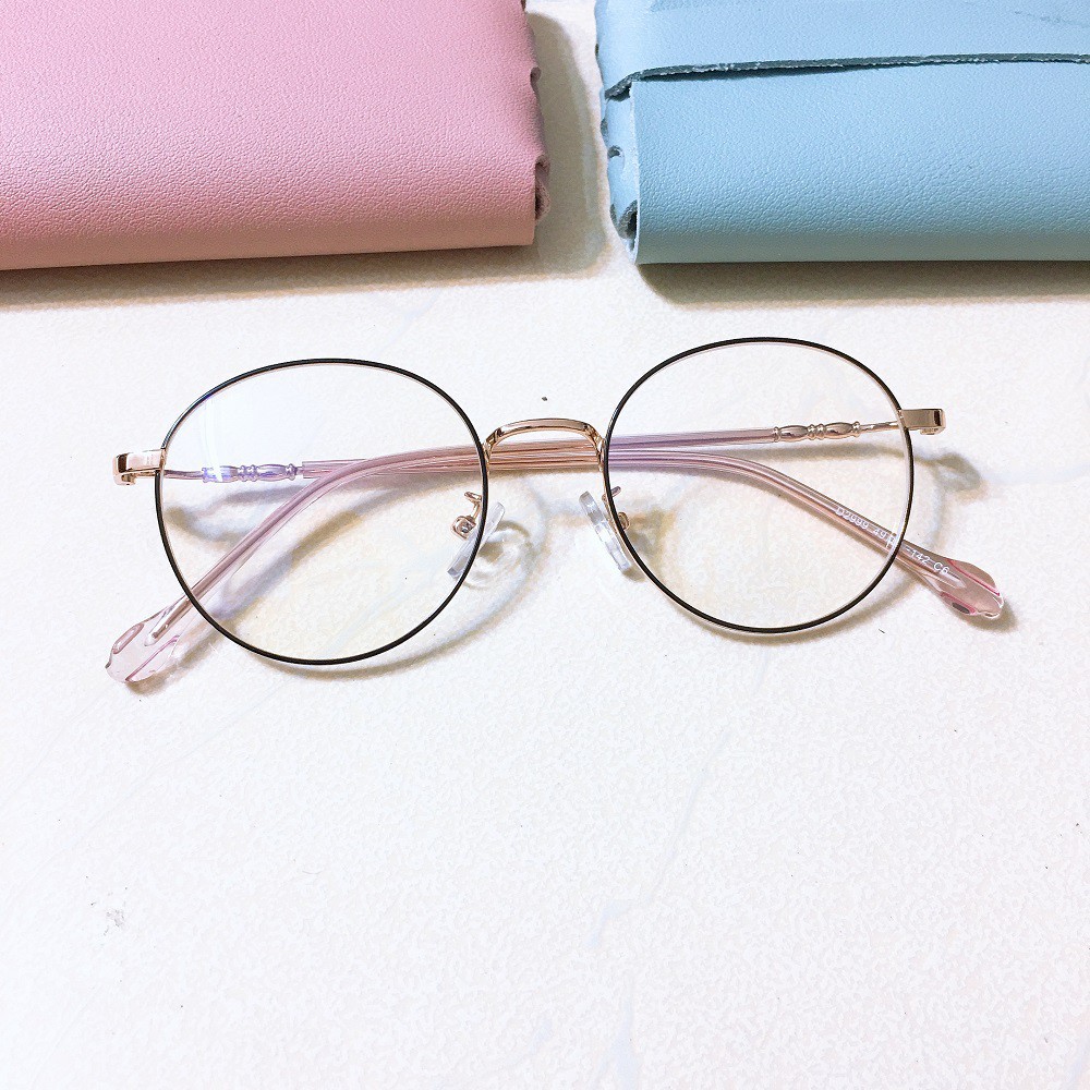 Kính gọng mắt tròn Vintage Kim loại Hàn Quốc - VK02890 | BigBuy360 - bigbuy360.vn
