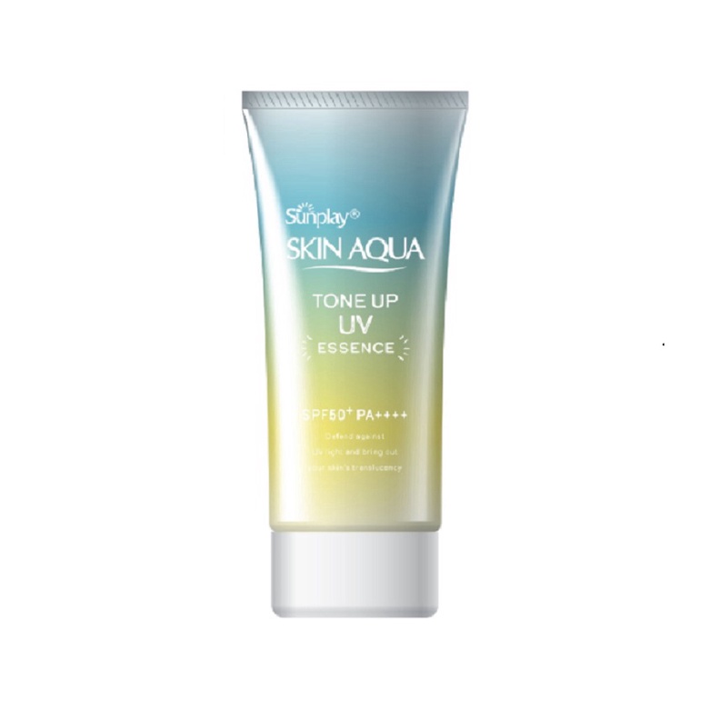 Kem chống nắng Skin Aqua Tone Up UV SPF50+ Nội Địa Nhật lọ 80g kiểm soát dầu và dưỡng trắng