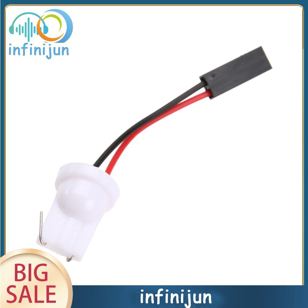 Set 2 Đèn Led T10 9mm Xenon Siêu Sáng Dành Cho Ô Tô