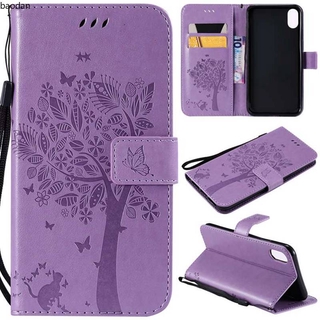Bao da hoạ tiết cây vào mèo dễ thương dành cho ipod touch 5 6