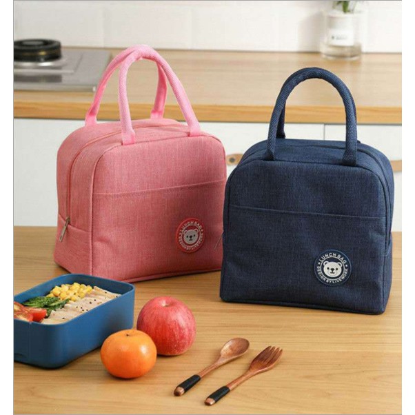 Túi giữ nhiệt, Túi đựng cơm trưa mang đi LUNCH BAG thiết kế tối giản hiện đại