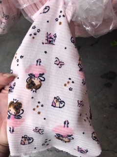 Bộ cotton cổ 3 phân