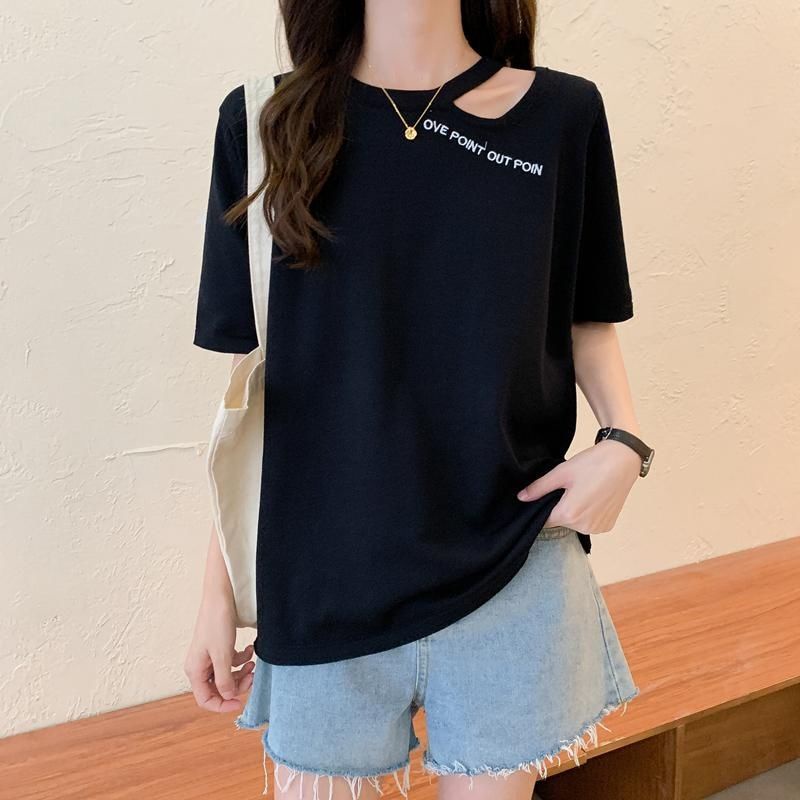 Áo Thun NgắN Tay Kẻ SọC Đơn GiảN Cho Nữ JL-TX-268