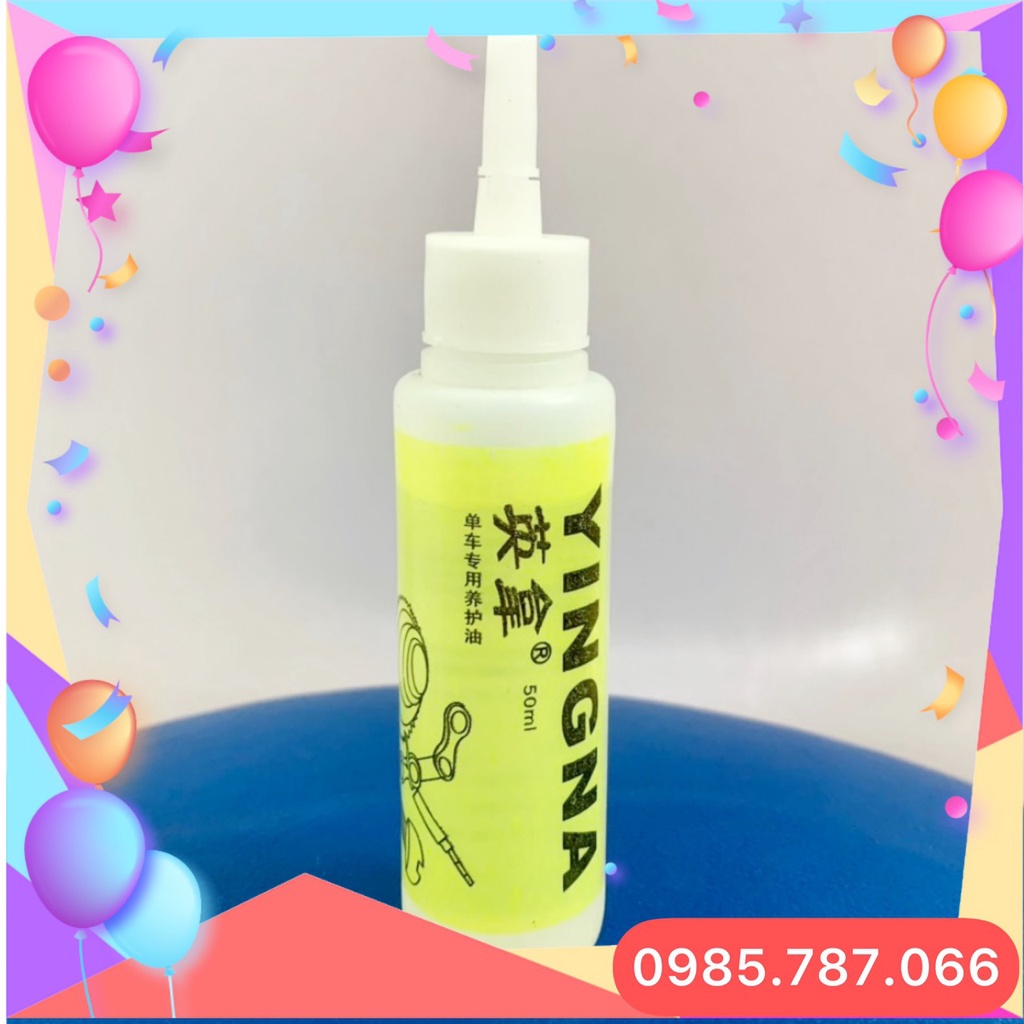 Dầu tra xích xe đạp,dầu trong ko bẩn,loại tốt