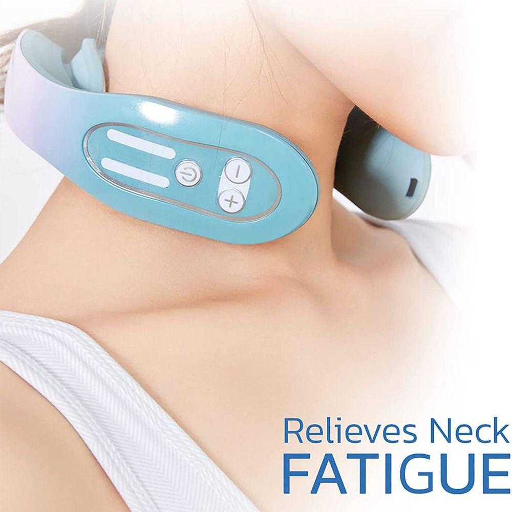 DIACHAVN Máy Massage Cổ 12 Chế Độ Xung Điện Cho Nam Nữ
