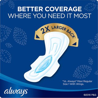 Băng vệ sinh ban đêm Always Maxi (gói 54 miếng)