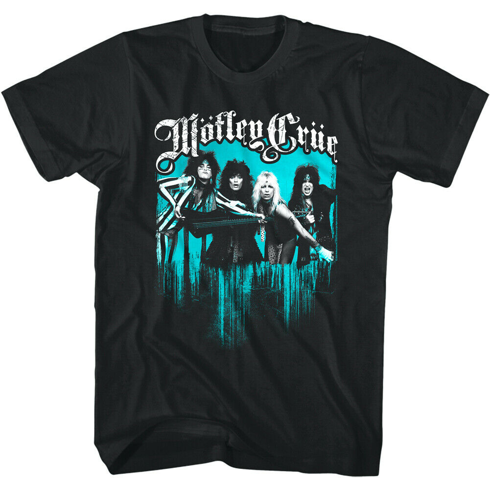 Motley Crue Don't Go Away Mad Men's T Shirt Glam Metal Album Cover Concert Merch