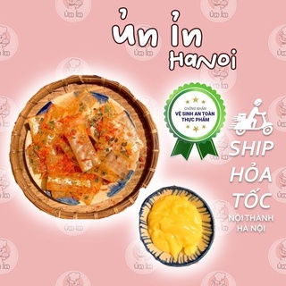 Bánh tráng cuộn bơ tây ninh unin bánh tráng chấm bơ full topping - ăn vặt hà nội bt04