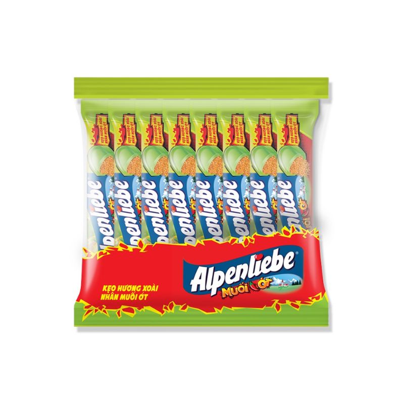 Kẹo Alpenliebe Hương Xoài Nhân Muối Ớt thỏi/bịch