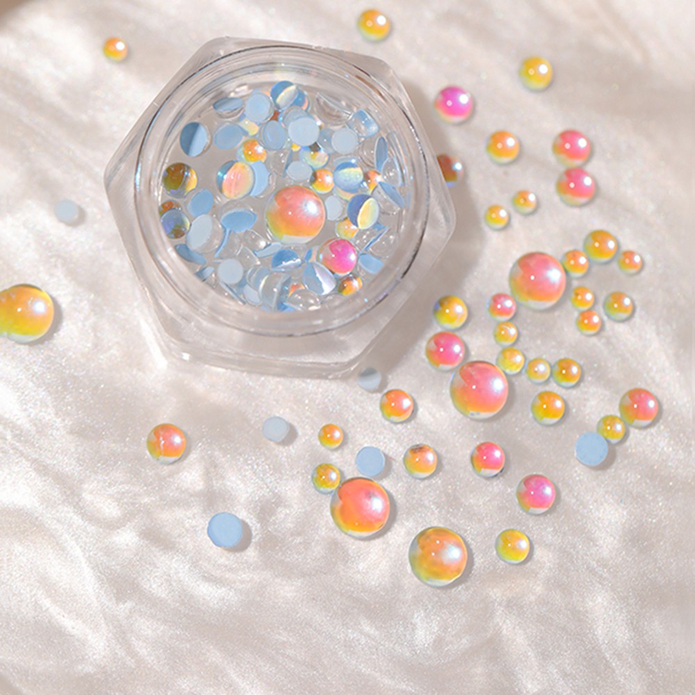 [Hàng mới về] Hộp Phụ Kiện 3D Trang Trí Móng Tay Xinh Xắn