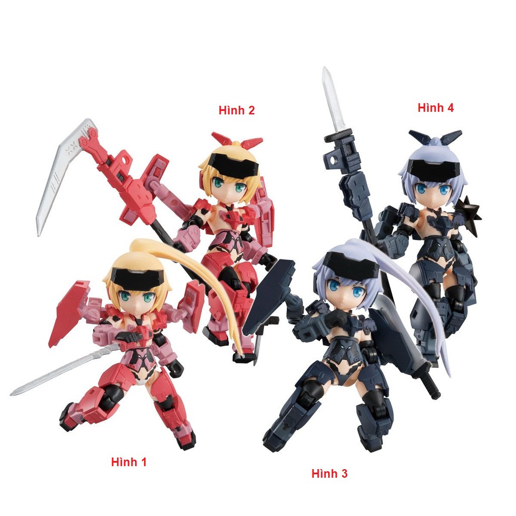 [thanh lý bán lỗ] Mô hình nhân vật MegaHouse Desktop Army Frame Arms Girl KT-323f Jinrai Series [KTB]