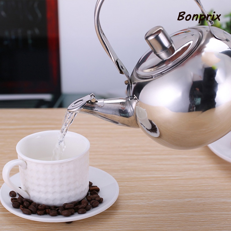 Ấm Pha Trà Cà Phê Bằng Thép Không Gỉ Siêu Nhẹ 1.6l