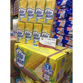 Sữa Bắp Non Lif Kun Thùng 24hộp x 180ml