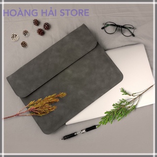Bao da, túi, case chống sốc, chống nước cho macbook, laptop, surface kèm ví đựng sạc, chuột