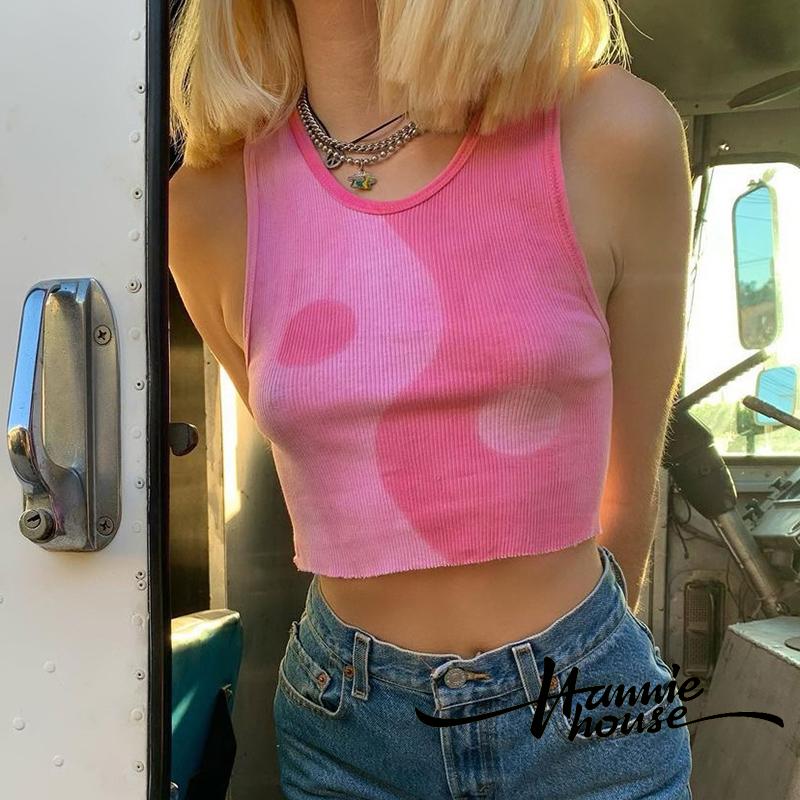 Áo Tank Top Cổ Tròn Thiết Kế Hợp Thời Trang Cho Nữ | BigBuy360 - bigbuy360.vn