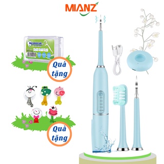 Bàn chải đánh răng điện cảm ứng - Có thể dùng cho bé, sạc không dây, chống nước IPX7 - MIANZ STORE