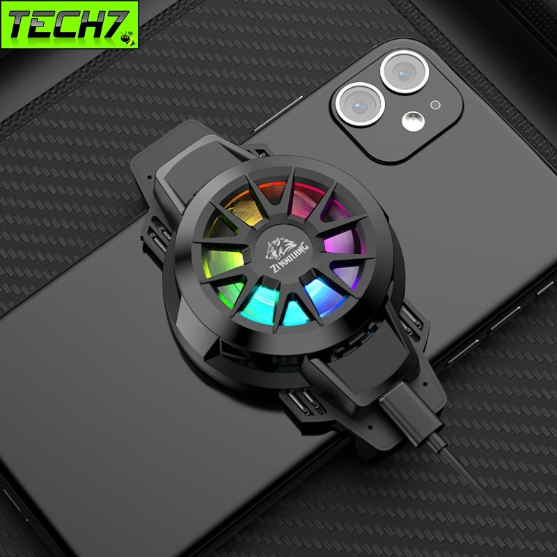 Tản nhiệt sò lạnh Led RGB Z1 Gaming siêu mát cho smartphone