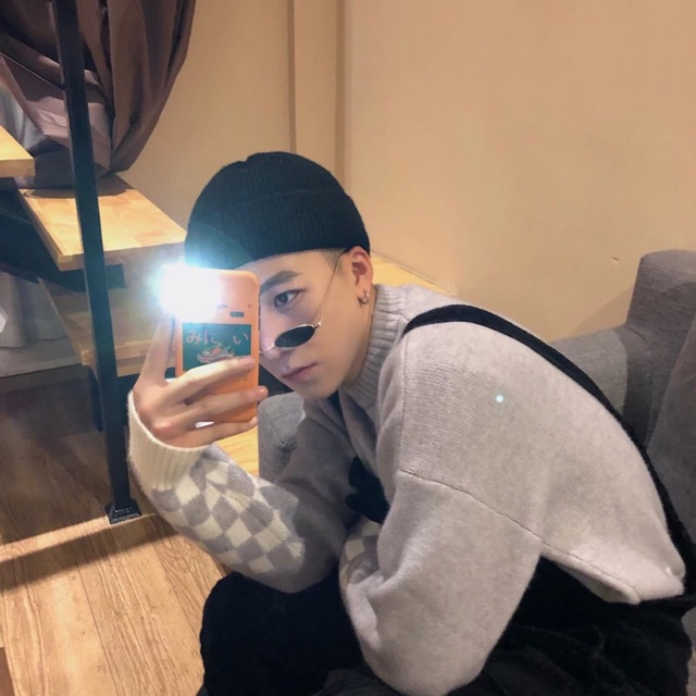 Mũ len beanie dáng ngắn