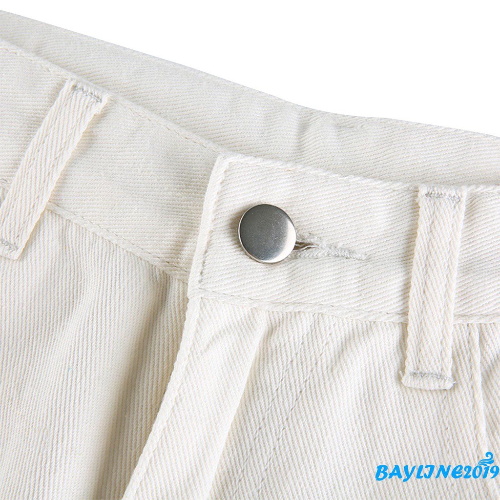 Quần Jeans Nữ Lưng Cao Ống Rộng Màu Sắc Thời Trang | BigBuy360 - bigbuy360.vn
