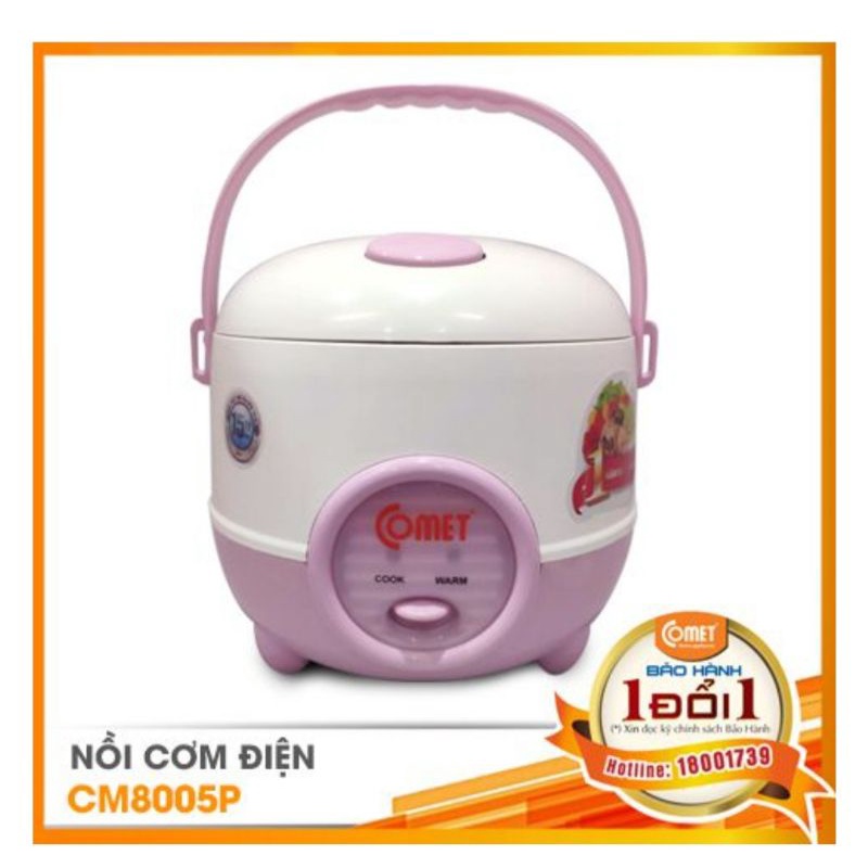 Nồi cơm điện mini COMET CM8005 - 0.8 - 350W