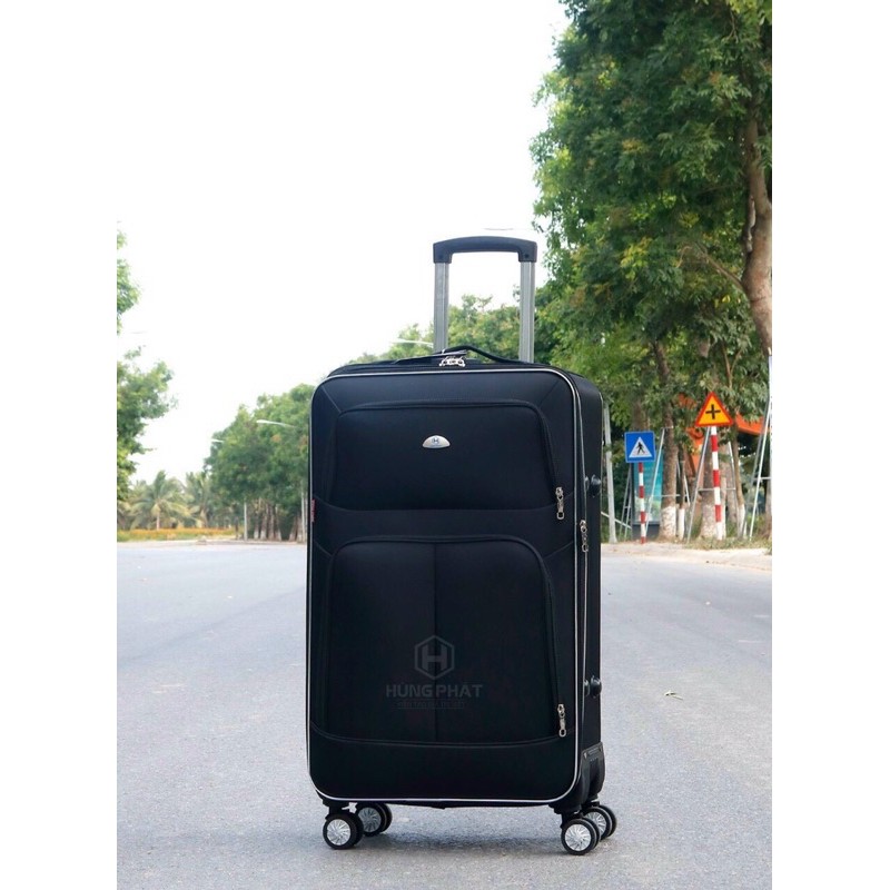 Vali kéo du lịch vải phổ thông VLX-022 kích thước 20, 24, 28 inch chính hãng Hùng Phát