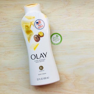 Sữa Tắm Dưỡng Ẩm Olay Ultra Moisture Shea Butter 650ml