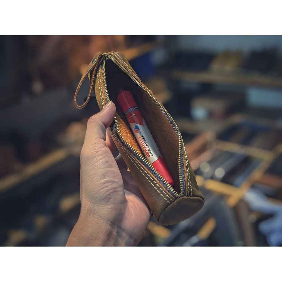 Túi Đựng Tiên Ích Da Bò siêu bền - DA THẬT 100% & BẢO HÀNH 2 NĂM