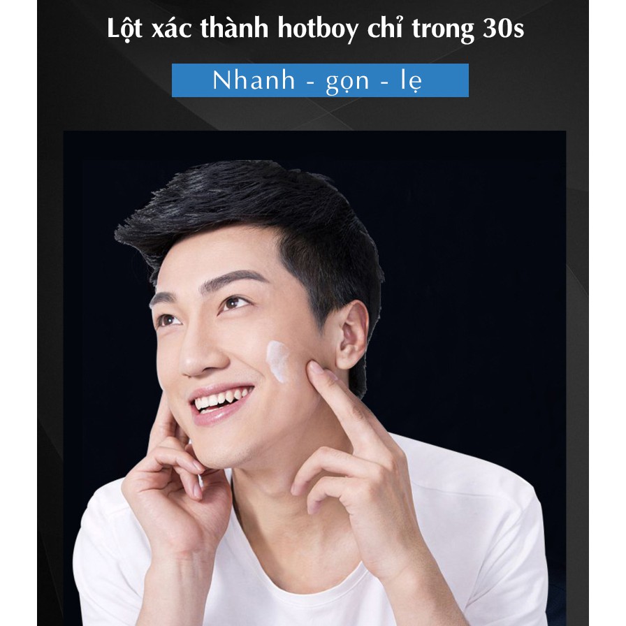 Kem trang điểm chuyên nghiệp 3in1 dành cho nam YOUR SKIN kem che khuyết điểm nội địa Trung MD-KTĐ01