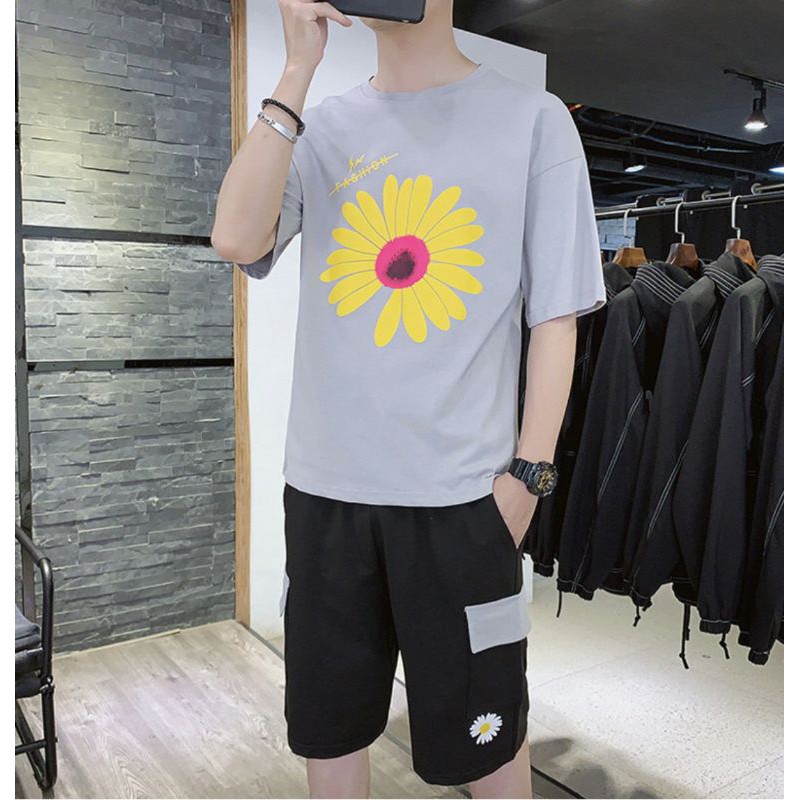 [ Bộ hè- Siêu Mát ] Bộ Thể Thao, Bộ Mặc Nhà Nam Hoa Cúc mới siêu hot 2021 | BigBuy360 - bigbuy360.vn