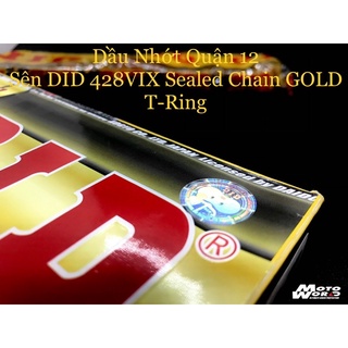 Sên vàng phốt cao su did 428vix sealed chain gold t - ảnh sản phẩm 7