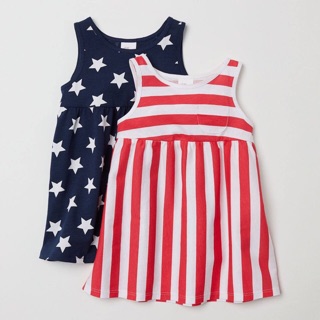 SET VÁY COTTON bé gái H M us