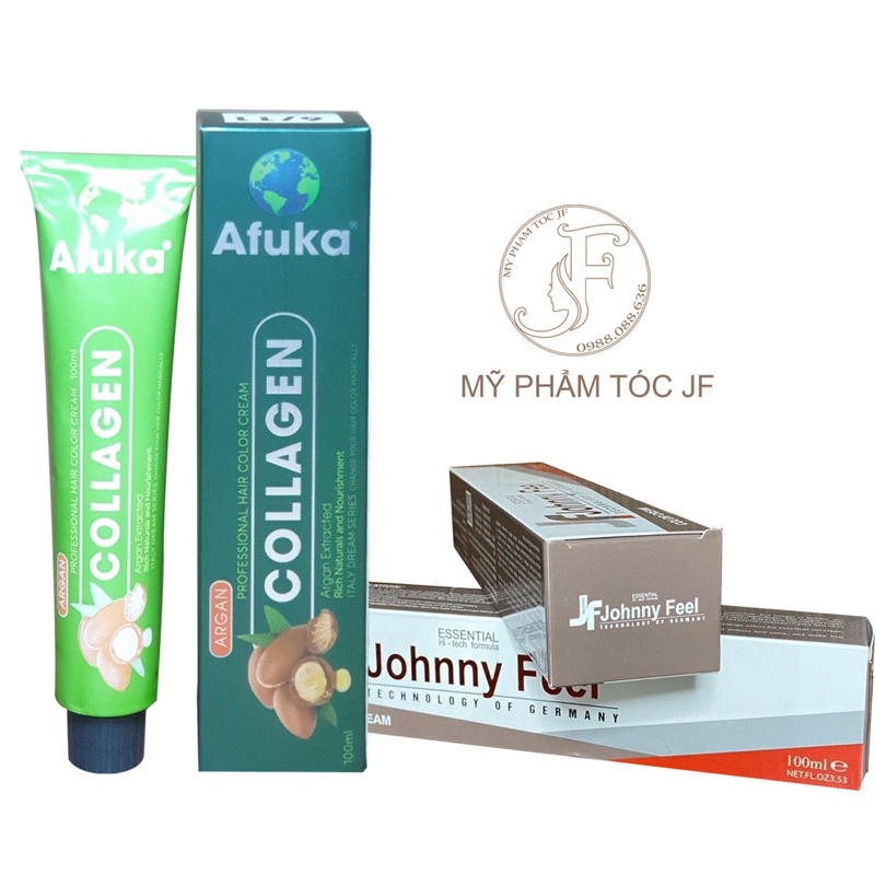 Thuốc Nhuộm Tóc Màu Nâu Trầm Ánh Đỏ Tía Johnny Feel