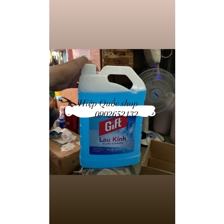 Nước lau kính gift can 3lit8